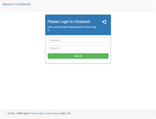 Tablet Screenshot of clickworksite.com